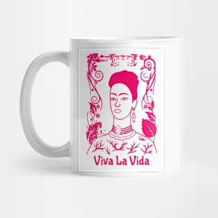 Frida Kahlo Viva La Vida Mug